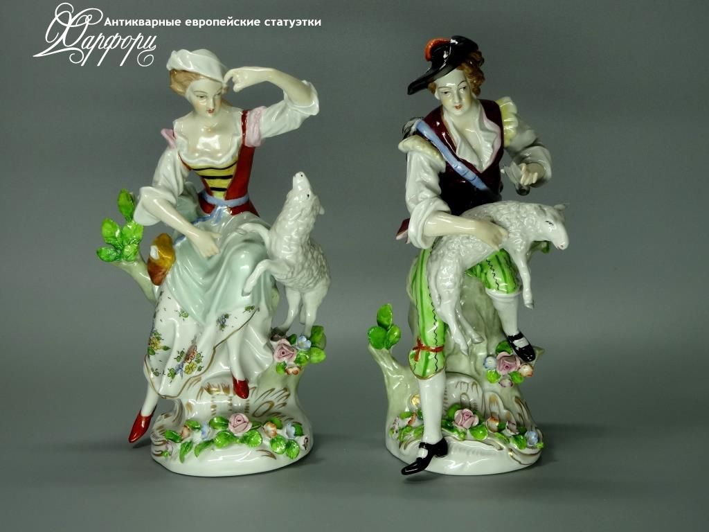 Фарфоровая статуэтка Германия Sitzendorf 1614